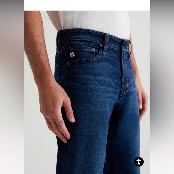 AG slim-straight, "Everett" model, 31x32, slight stretch, from movie wardrobe - Picture 2 of 8